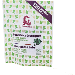 Lamazuna Toothpaste Tabs Nettle Powder & Mint Flavour 120-pack