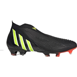 adidas Predator Edge+ Firm Ground - Core Black/Team Solar Yellow/Solar Red