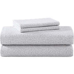 Laura Ashley Chelsie Vine Bed Sheet Gray (259.08x228.6cm)