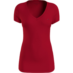 Tommy Hilfiger Essential Favorite V-Neck T-shirt - Red