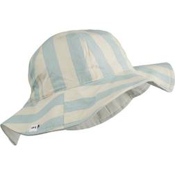 Liewood Amelia Sun Hat - Stripe Sea Blue/Sandy (LW14867)