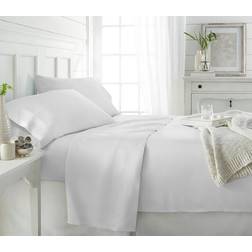 Home Collection Premium Bamboo Luxury 3-pack Bed Sheet White (264.16x)