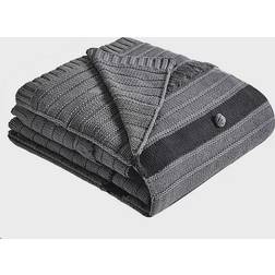 Modern Threads Tarek Blankets Gray (177.8x127cm)