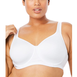 Comfort Choice Unlined Underwire Bra - White