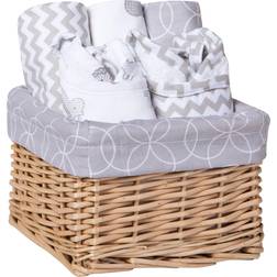 Trend Lab Safari Feeding Basket Gift Set 7 Piece