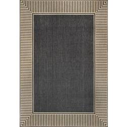 Nuloom Asha Simple Border Gray 96x120"