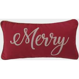 Levtex Home Yuletide Merry Complete Decoration Pillows Red (60.96x30.48cm)