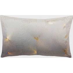 Safavieh Loran Oblong Complete Decoration Pillows Gray, Gold (50.8x30.48cm)
