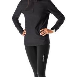 Fusion C3 1/2 Zip Women - Black