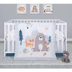 Sammy & Lou Bear and Buddie 4-Piece Crib Bedding Set