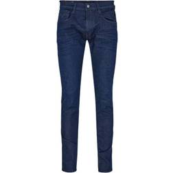 Replay Slim Fit Anbass Hyperflex X.L.I.T.E. Re-Used Jeans - Dark Blue