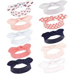 Hudson Knot Bow Headbands 10-pack - Ladybug