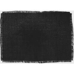 DII Jute Place Mat Black (48.26x33.02)