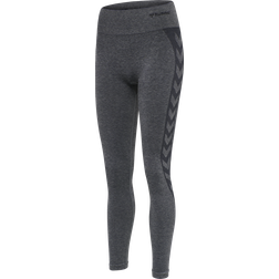 Hummel Coco Seamless Mid Waist Tights Women - Quiet Shade Melange