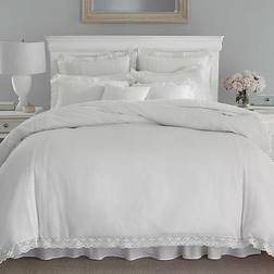 Laura Ashley Annabella Duvet Cover White (233.68x223.52cm)
