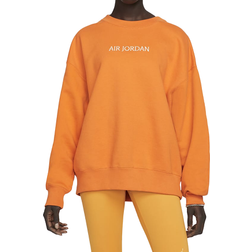 Nike Women Air Jordan Crew Neck Sweater - Starfish/Sail