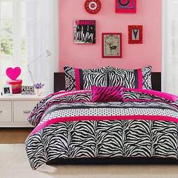 Mi Zone Reagan Bedspread Pink (259.08x228.6)