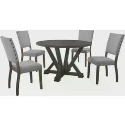 Best Master Furniture Anna Dining Set 47" 5