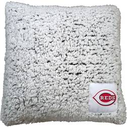 Logo Brands Cincinnati Reds Frosty Sherpa Pillow