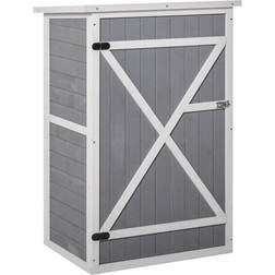 OutSunny Outdoor Garden Shed 2 Shelves