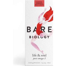 Bare Biology Bare Biology Life & Soul Liquid Pure Omega-3 150ml 150 pcs