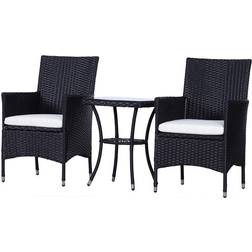 OutSunny 841-094 Bistro Set, 1 Table incl. 2 Chairs