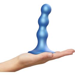 Strap-on-Me Dildo Metallic Balls L Silikone
