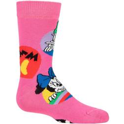 Happy Socks Kids Daisy & Minnie Dot Sock - White/Yellow/Red/Blue/Black