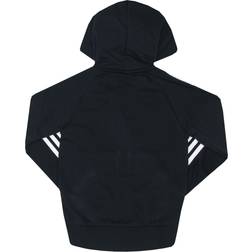 Adidas Must Haves 3S Full Zip Hoodie - Black/White