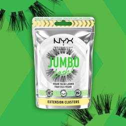 NYX PROFESSIONAL MAKEUP Jumbo Lash! Vegan False Lashes 01 Extension Clusters