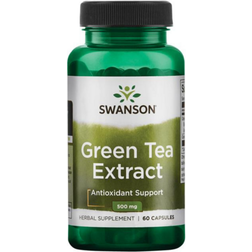Swanson Grøn Te Ekstrakt 500 mg 60 Kapsler 60 stk