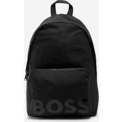 HUGO BOSS Large Logo Zip -UP Backpack - Black