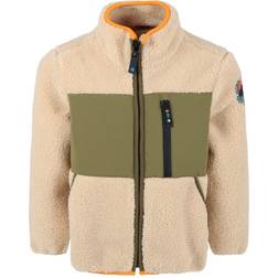 Scotch & Soda Contrast Nylon Detail Zip-thro Combo Cream