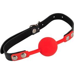 Bad kitty Roter Silikon Ball-Knebel