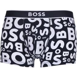 HUGO BOSS Boxer Trunk 24 Print - Black