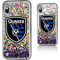 Strategic Printing San Jose Earthquakes Confetti Glitter iPhone X/XS Case