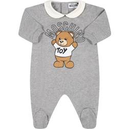 Moschino Teddy Bear Motif B odysuit - Grey (MQY037LAA01)