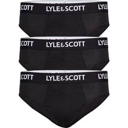 Lyle & Scott Lot de 3 Slips Owen Noir