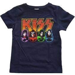 Kiss Kid's Logo Faces & Icons T-shirt