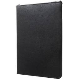 iPad 9.7 (2017/2018/Air/Air2) Fodral Litchi Svart