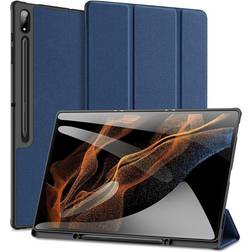 Dux ducis Domo for Galaxy Tab S8 Ultra Tri-Fold Folio Cover