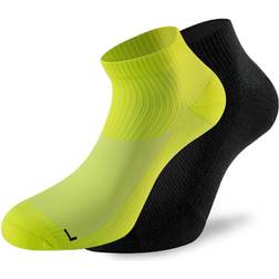 Lenz 3.0 Running Socken - Schwarz/Gelb