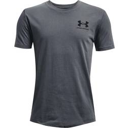 Under Armour Sportstyle Left Chest Midnight Blu Marino/Pitch Grigio YLG - Blu