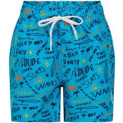 Color Kids Badeshorts, Dark Ivy