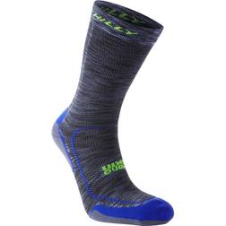 Hilly Hilly Active Minimum Cushioning Crew Sock Cobalt/Charcoal Socks