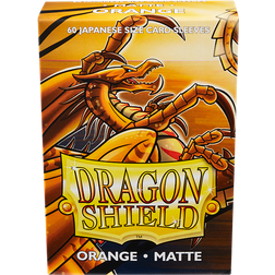 Dragon Shield Standard Size Card Matte Orange 60 Sleeves