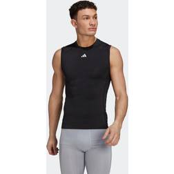 adidas Techfit Training Tank Top - Black/White