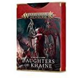 Games Workshop Warhammer Age of Sigmar Warscroll Cards Daughters Of Khaine (2022)