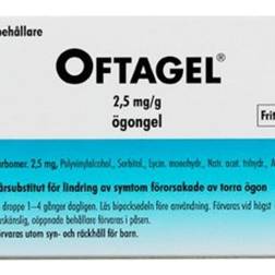 Oftagel 2.5mg/g 30 st Gel