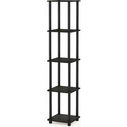 Furinno Turn-N-Tube 5-Tier Corner Square Bokhylla 146.3cm